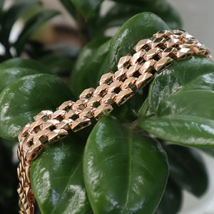 Luxury Block chain Bracelet 14K,18K 럭셔리 블록 체인 팔찌 BL25